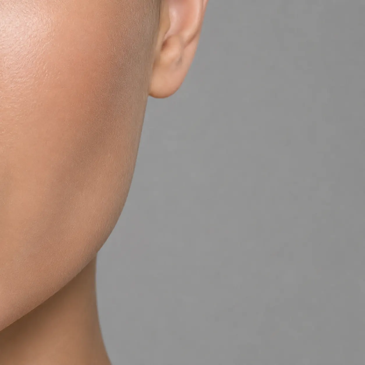 Close-up of facial skin illustrating the subject of topical exosome skin treatment at 23MD