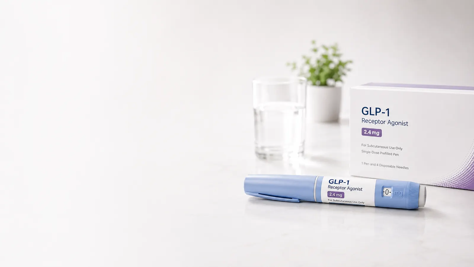 A prescription injection pen illustrating medically supervised weight management at 23MD