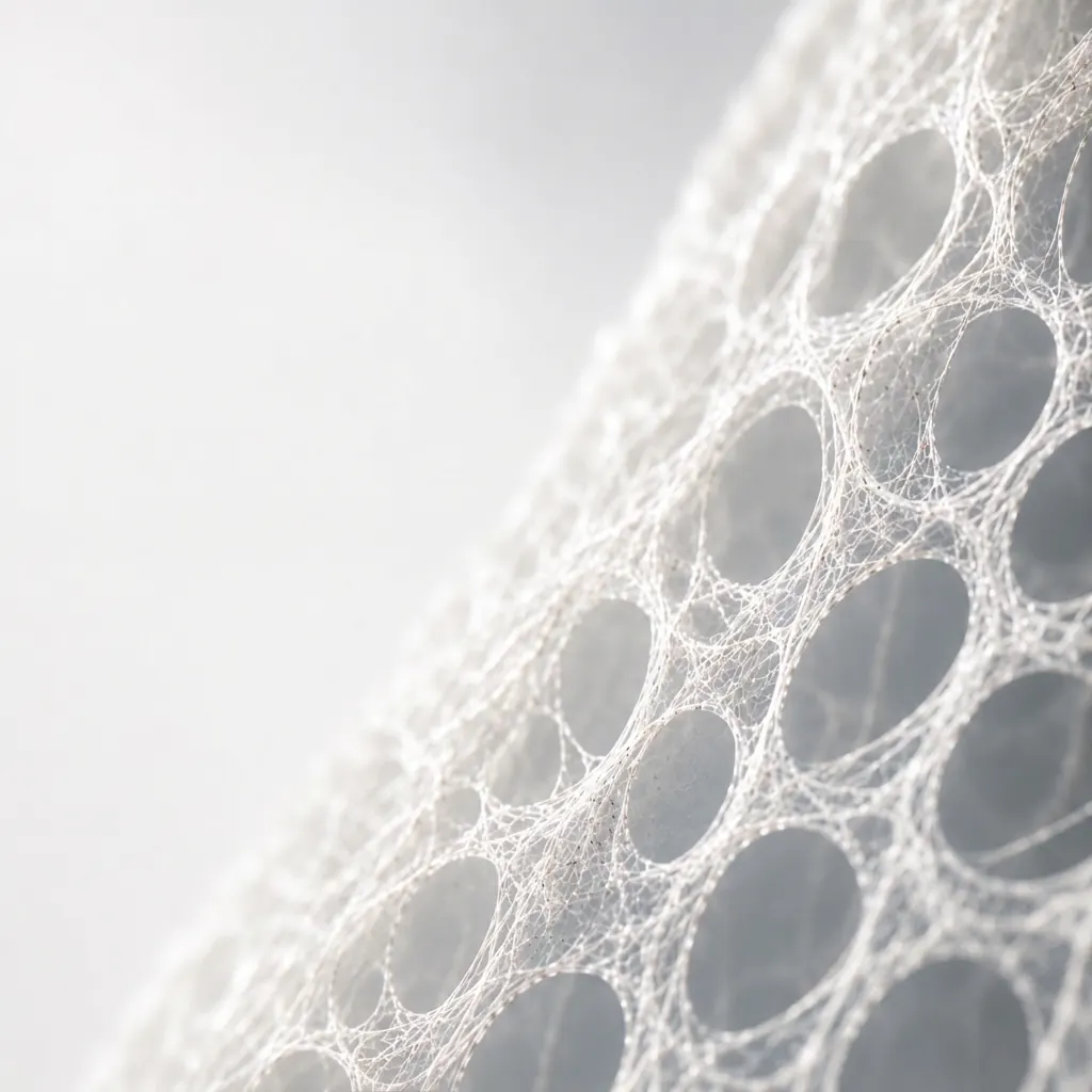 Close-up of a translucent cellular pattern illustrating whole-body clinical care at 23MD